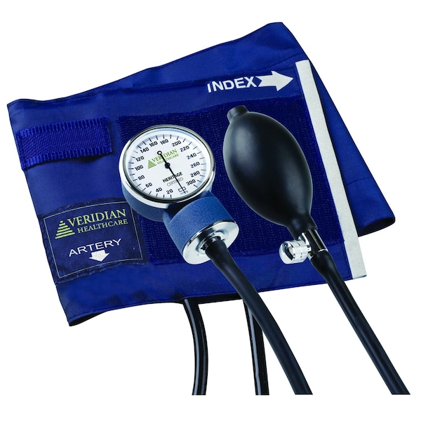 Veridian Healthcare Heritage Latex-Free Aneroid Sphygmomanometer, Child 02-1083 - main